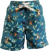 Banz Kinder Zwemshort Uv50 Jongens Jungle 108cm Turquoise