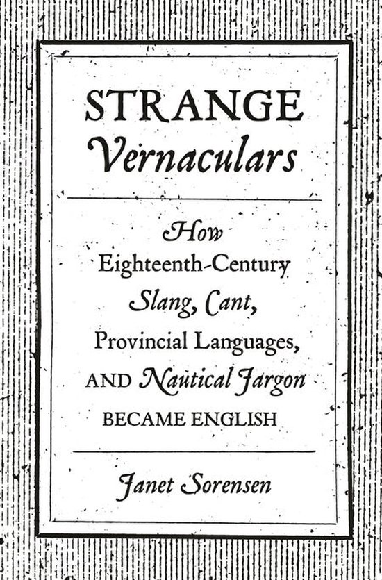 Strange Vernaculars - cover