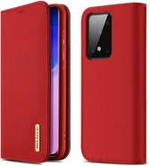 Samsung Galaxy S20 Ultra hoesje - Dux Ducis Wish Wallet Book Case - Rood
