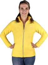 BJØRNSON Jenna Fleece Vest 4 Seizoenen Dames - Rits - Maat 50 - Geel