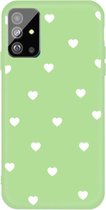 Hartjes TPU Back Cover - Samsung Galaxy S20 Hoesje - Groen