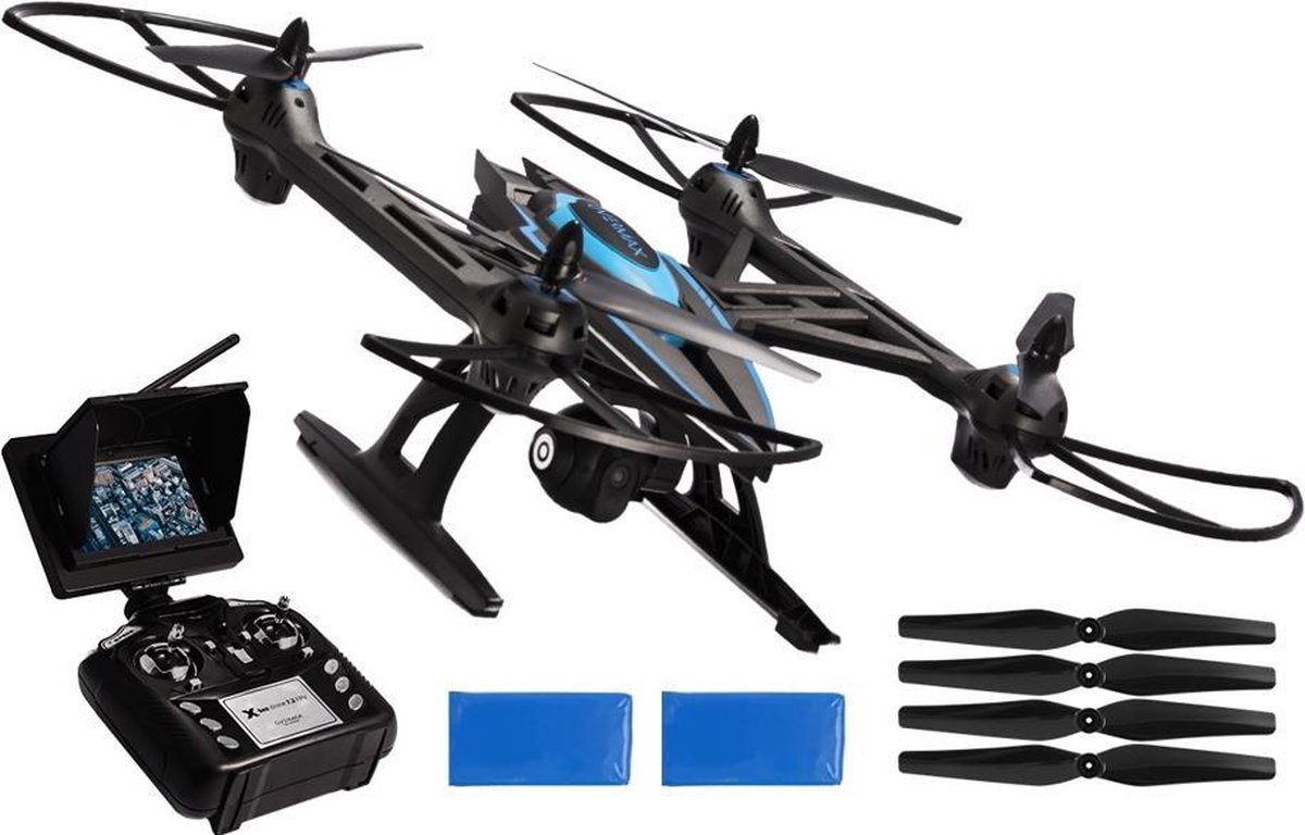 Overmax X-bee-7.2 drone - incl HD Gimbal-FPV-Altitude Hold en extra's |  bol.com