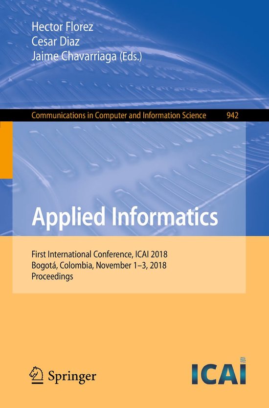 Springer Nature Proceedings Computer Science - Applied Infor ... - cover