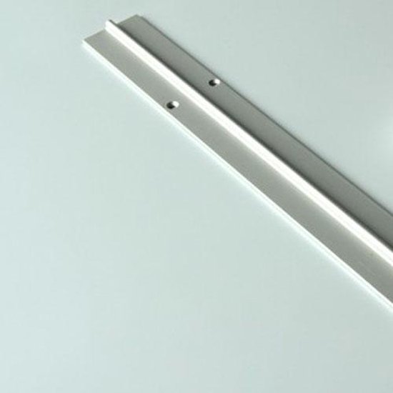 Schuifdeur onder / vloer rail - geanodiseerd aluminium - lengte 300 cm -  breed 4,15 cm... | bol.com