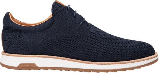 Rehab Nolan Knit Lage sneakers - Heren - Blauw - Maat 45 | bol.com
