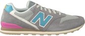 New Balance Dames Lage sneakers Wl996 - Grijs - Maat 37+