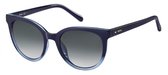 Fossil Zonnebril Fos3094/s Dames Blauw/ Donkergrijs