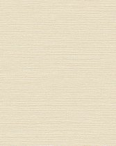 Ton sur ton behang Profhome BA220033-DI vliesbehang hardvinyl warmdruk in reliëf gestempeld tun sur ton subtiel glanzend ivoor 5,33 m2