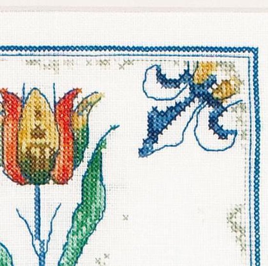 Thea Gouveneur borduurpakket Tijger 579A telpatroon