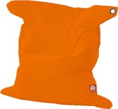 Whoober rechthoek zitzak St. Tropez XL outdoor oranje - Wasbaar - Voor binnen en buiten