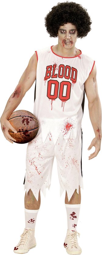 WIDMANN - Zombie basketbalspeler kostuum voor mannen