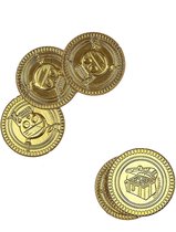 UNIQUE - 30 gouden muntstukken - Decoratie > Feest spelletjes