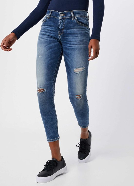LTB Lonia Mirage Wash Mid Rise Super Skinny Jeans Blauw Dames | bol.com