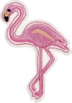 Moses Pinpatch Flamingo 5 Cm Roze