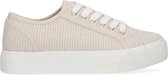 Manfield - Dames - Beige sneakers - Maat 40