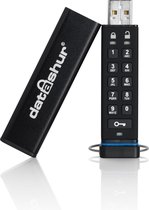 iStorage datAshur - USB-stick - 16 GB - Cijfercode - Zwart