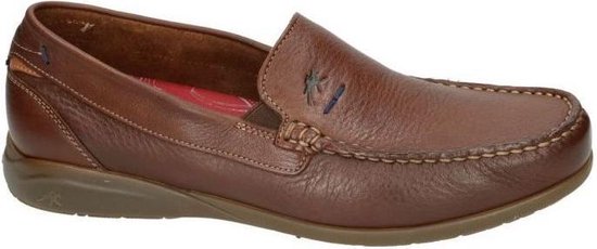 Fluchos -Heren -  bruin donker - mocassins - maat 39