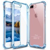 iPhone 7 / iPhone 8 Shock Absorption TPU Cover - Blauw