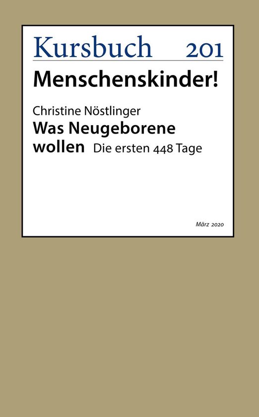Was Neugeborene wollen - cover