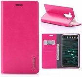 LG V10 Blue Moon Wallet Case Magenta