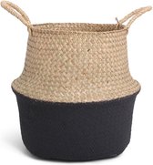 Senza Belly Basket Naturel Zwart