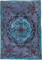 Rood Overdyed Perzische Recoloured Vloerkleed 271cm x 358cm