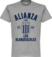 Alianza Lima Established T-Shirt - Grijs - XXL