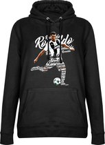 Ronaldo Script Dames Hooded Sweater - Zwart - XS