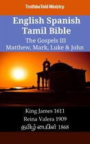 Parallel Bible Halseth English 2129 - English Spanish Tamil Bible - The Gospels III - Matthew, Mark, Luke & John