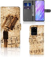 Telefoonhoesje met foto Geschikt voor Samsung Galaxy S20 Ultra Bladmuziek