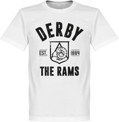 Derby Established T-Shirt - Wit - XL