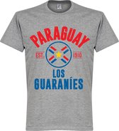 Paraguay Established T-Shirt - Grijs - XXXXL