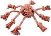 Hondenspeelgoed Octopus - Oranje - 65 / 18 cm
