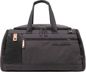 Piquadro Blade Duffel Bag with Trolley Strap black