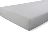 Walra Hoeslaken Jersey - 140x200/210 cm - Grijs - Jersey Stretch