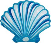 Shell microfiber round beach towel