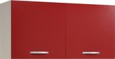 Bovenkast Eko 120 cm - rood