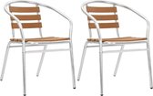 2 x Tuinstoel (Incl LW Fleece deken) / Tuin stoelen / Buiten stoelen / Balkon stoelen / Relax stoelen / Schommelstoel