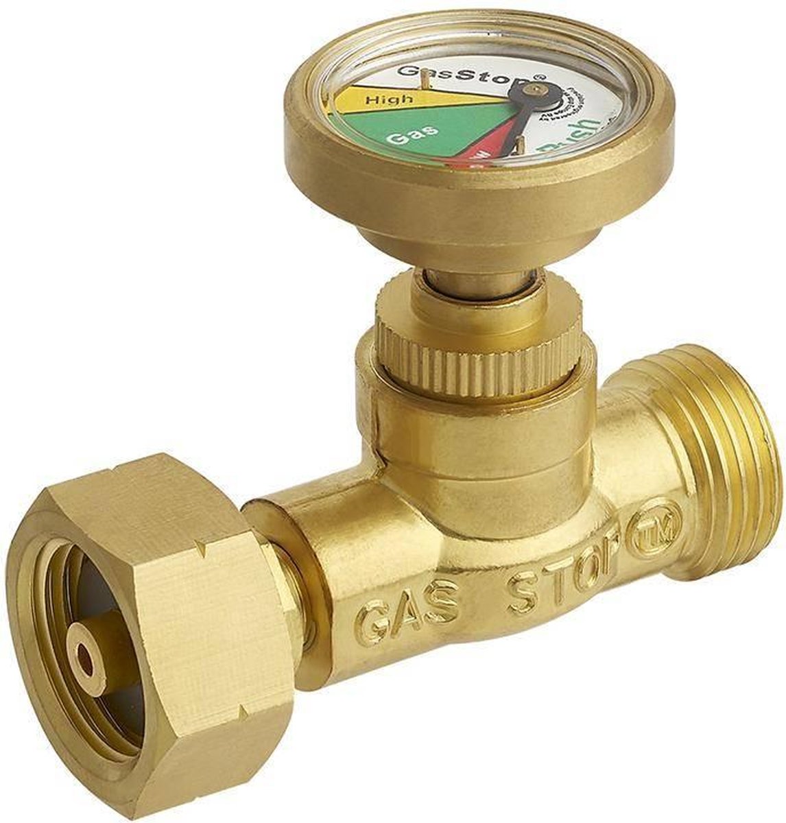 GasStop gasfleszekering voor propaangasflessen G5 DIN
