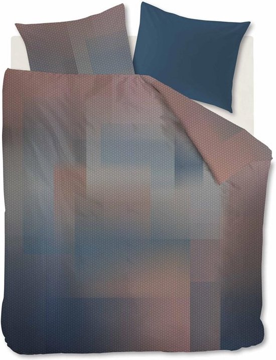 Kardol Multiply Dekbedovertrek - Tweepersoons - 200x200/220 cm - Blue - Kardol