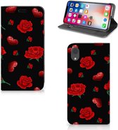 Geschikt voor iPhone Xr Magnet Case Valentine Design