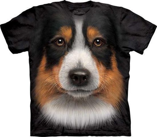 T-shirt Australian Shepherd Face