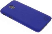 Samsung J3 2017 J330 Blauw Siliconen Gel TPU / Back Cover / Hoesje Samsung J3 2017 J330