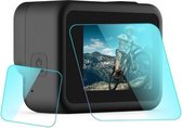 Screen protector Set GoPro Hero 8 | Front + Back| Echt Gehard Glas | Premium Kwaliteit