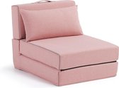 Kave Home - Arty vouwbed 70 x 89 (200) cm roze