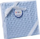 Babydeken 80 X 110 Cm Stippen Blauw
