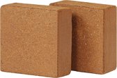 Kokosvezelblokken 5 kg 30x30x10 cm 2 st