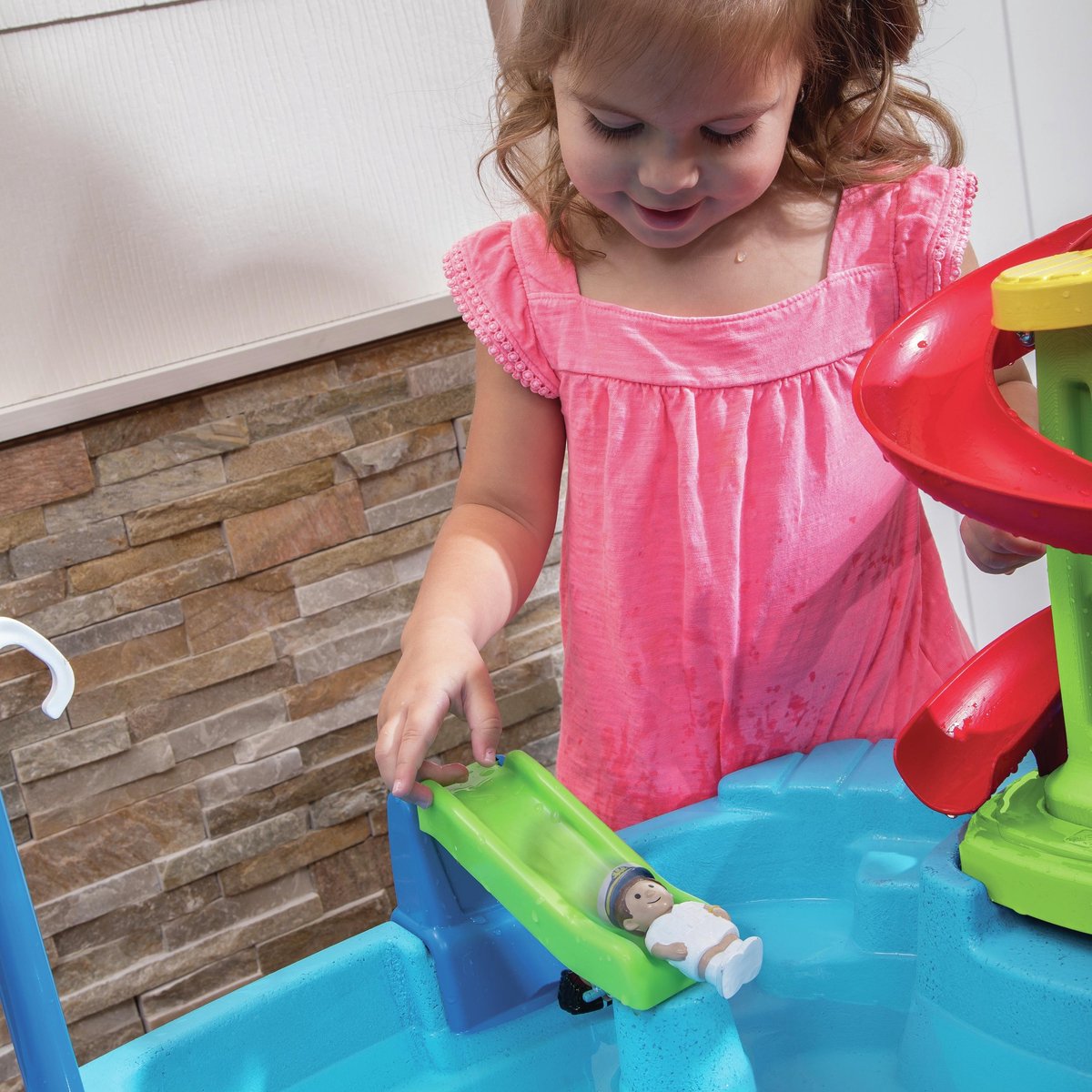 Step2 Fiesta Cruise Boot Watertafel - Met Deksel en 10 accessoires - Waterspeelgoed voor kind - Activiteitentafel met water voor de tuin / buiten — afbeelding 7