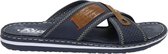 Rieker Slippers Donkerblauw 43