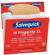 Salvequick 6454 Navulling 15 vingertop pleisters XL